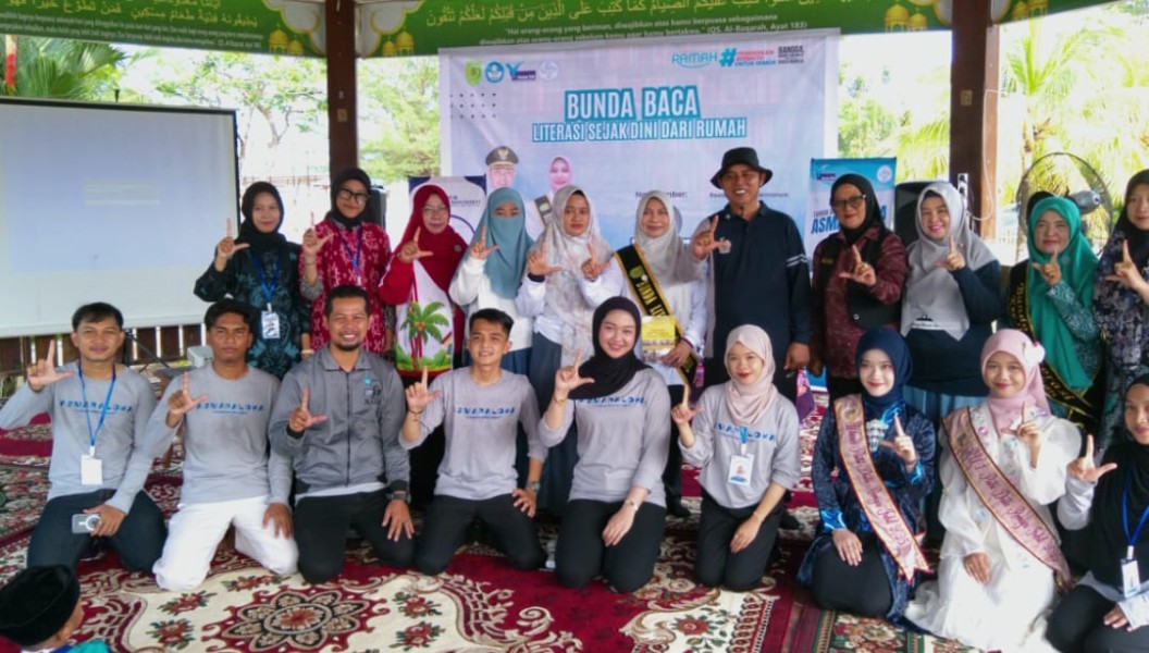 Bupati Inhil Dukung Penuh TBM Asmaraloka dan Forum TBM Inhil Galakkan Gerakan Literasi Sejak Dini