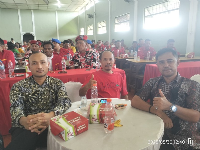 Perwakilan pimpinan PKS PT SINERGI INTEGRITAS ARGO INDUSTRI (SIA)  turut hadir dalam acara pelantikan pemuda batak bersatu (PBB)  di bagan batu