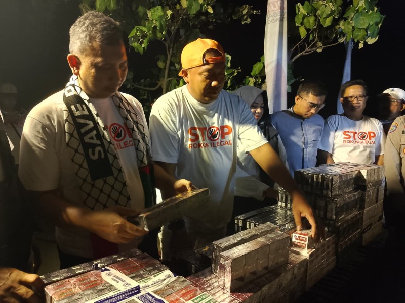 93 Kali Penindakan, Bukti Komitmen Pemkab Situbondo Lawan Rokok Ilegal