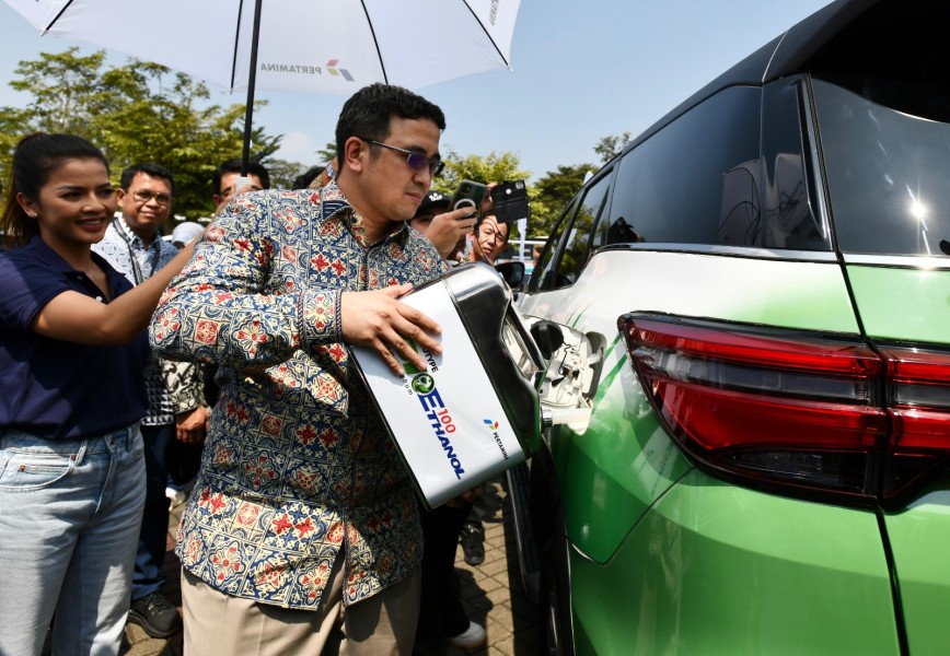 GIIAS 2024: PT Pertamina Persero Perkenalkan Bioethanol 100%