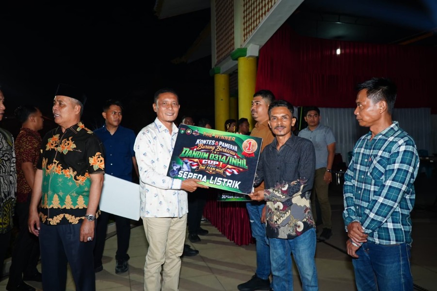 Wakil Ketua II DPRD Inhil Hadiri Penutupan Bazar UMKM dalam Rangka HUT ke-81 TNI