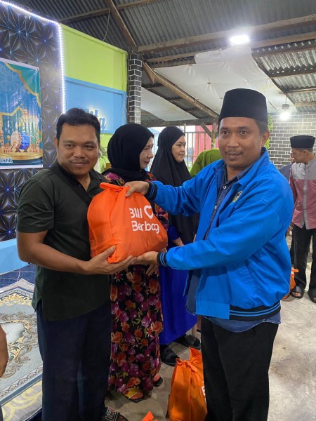 KNPI Inhil Gelar Buka Puasa Bersama OKP dan Organisasi Cipayung Plus, Sekaligus Serahkan Bantuan Sembako