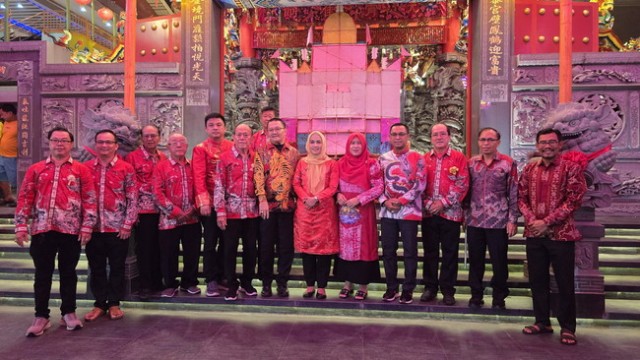 Hadiri Cap Go Meh Bagansiapiapi, Karmila Sari: Keharmonisan Rohil adalah Kekayaan Nasional