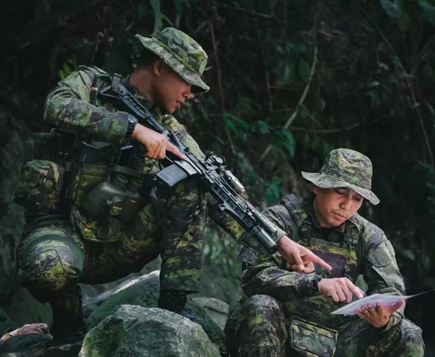 TNI AU Kopasgat Kenalkan Seragam Tempur Loreng Rimba