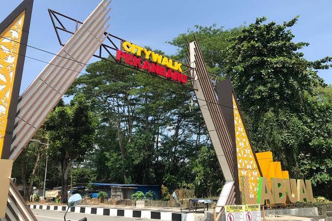 Taman Labuai Pekanbaru City Walk Bakal Beroperasi Akhir Tahun Ini