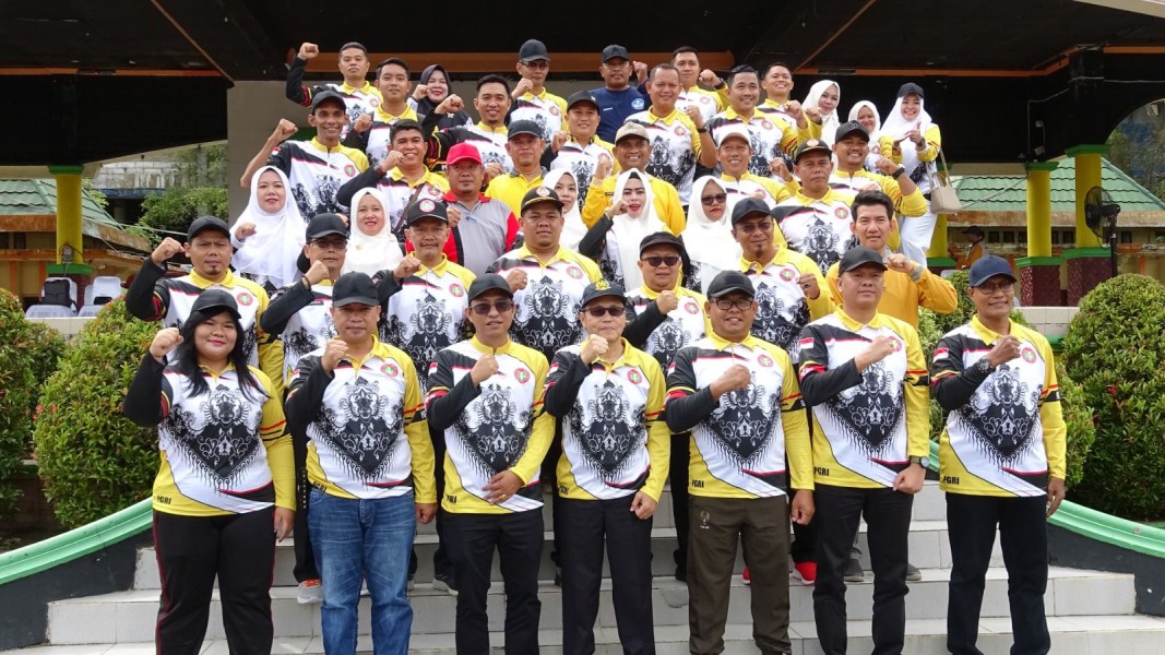 Jambore PGRI Inhil Meriahkan HUT Ke-80 PGRI dan HGN 2025