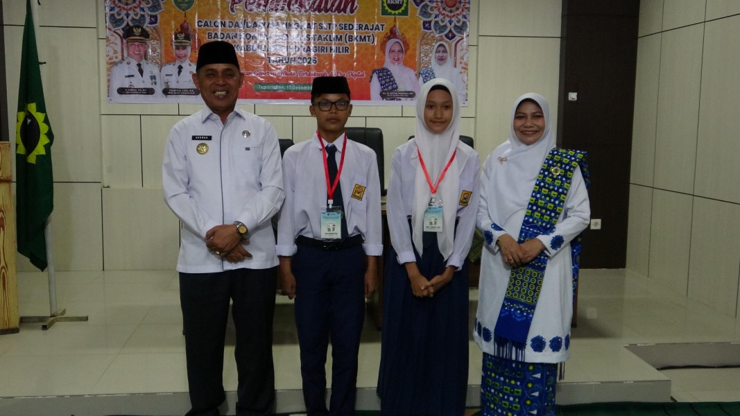 Bupati Inhil Hadiri Pembekalan Dai dan Daiyah Tingkat SLTP Sederajat