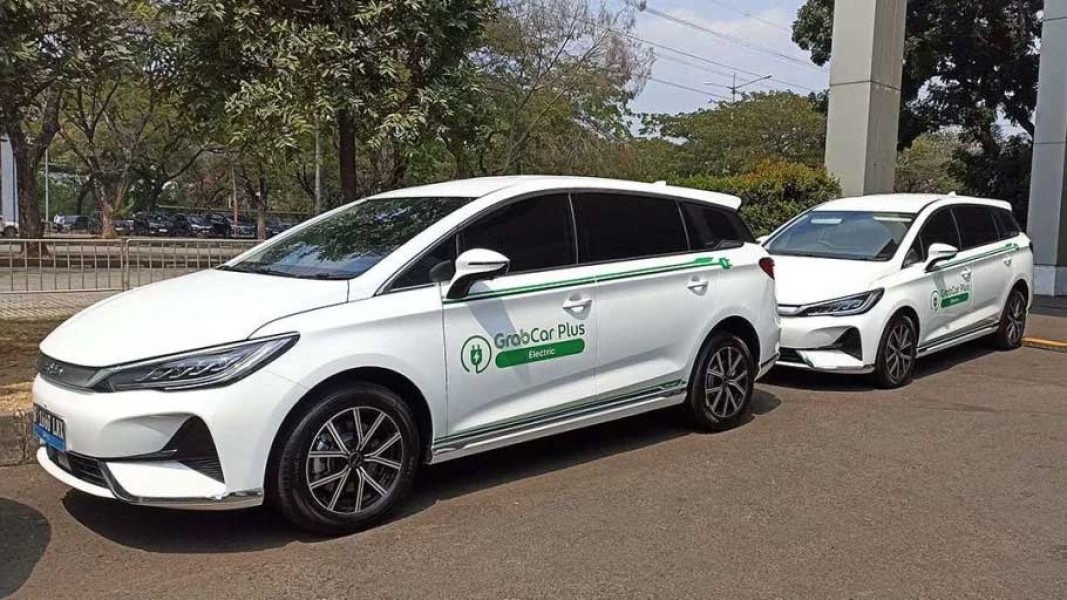 BYD Pasok 50.000 Mobil NEV untuk Dukung Transportasi Daring Grab di Asia Tenggara