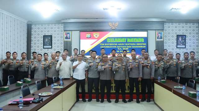 Polres Meranti Gelar Supervisi Rekrutmen Proaktif, Putra-Putri Asli Daerah Perbatasan Jadi Prioritas