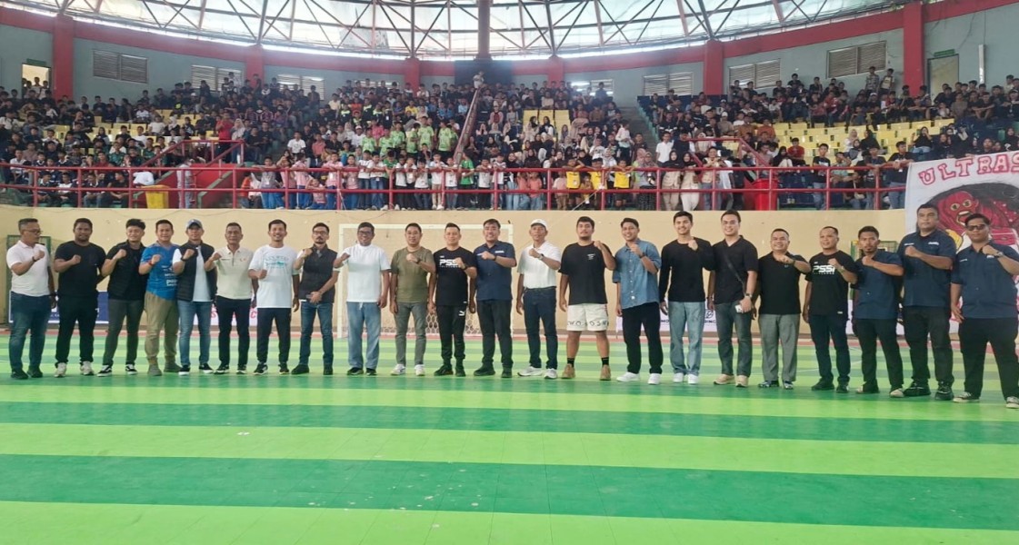 Buka Bupati League Futsal Pelalawan 2026, Zukri Berharap Lahirkan Bibit Atlet Berprestasi