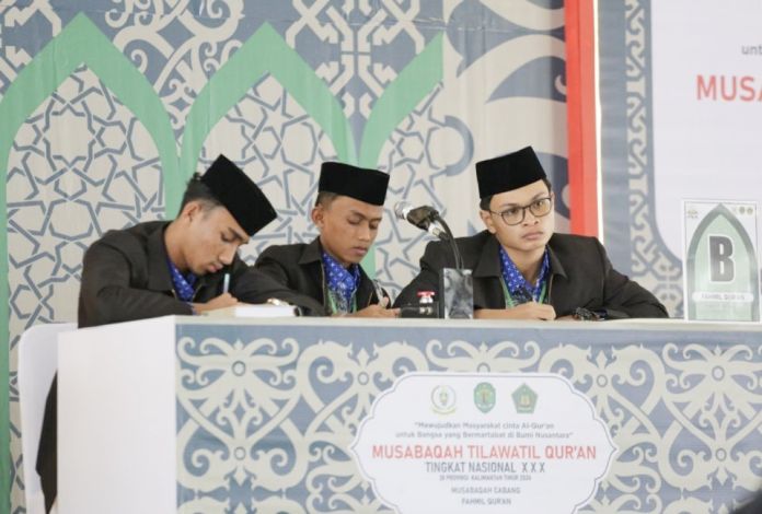 Riau Raih Juara 3 Kafilah Cabang Fahmil Qur'an Putra di MTQ XXX Nasional