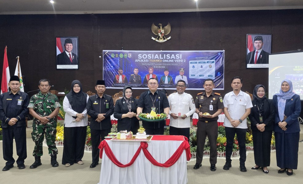 Bupati Pelalawan Hadiri Sosialisasi Tuanku Online Versi 2 untuk Perluas Akses Bantuan Hukum