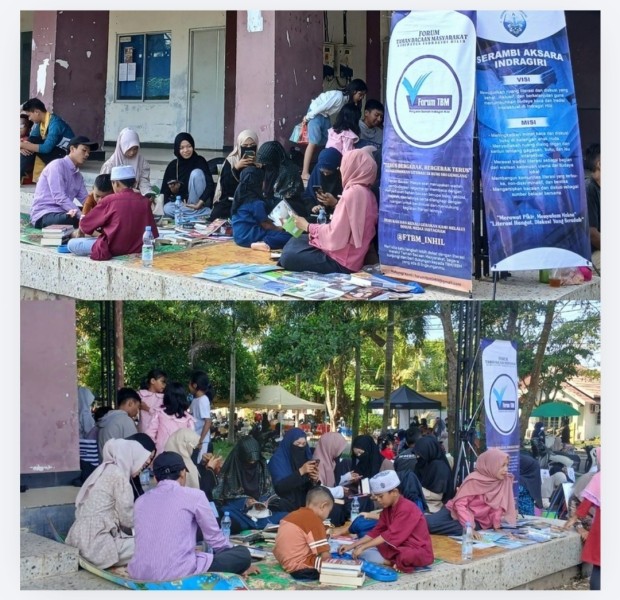 SERAMBI AKSARA HADIRKAN LAPAK BACA GRATIS DI CFD TAMAN SUARNA BUMI