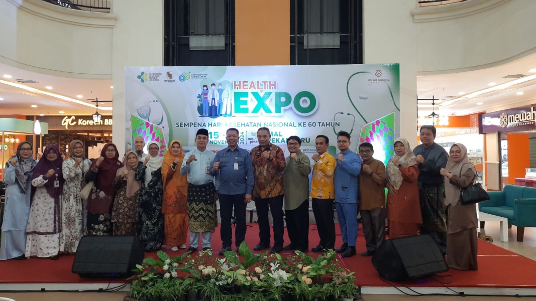 Ajang Health Expo, Sekdako Pekanbaru: Sangat Positif Karena Dapat Memperkenalkan Fasilitas Kesehatan di Kota Pekanbaru