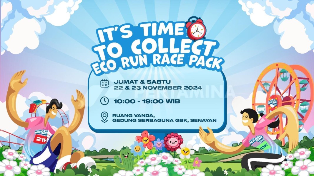 Mau Menang Grand Prize Mobil Listrik? Ikuti Pertamina Eco RunFest 2024 di Gelora Bung Karno!