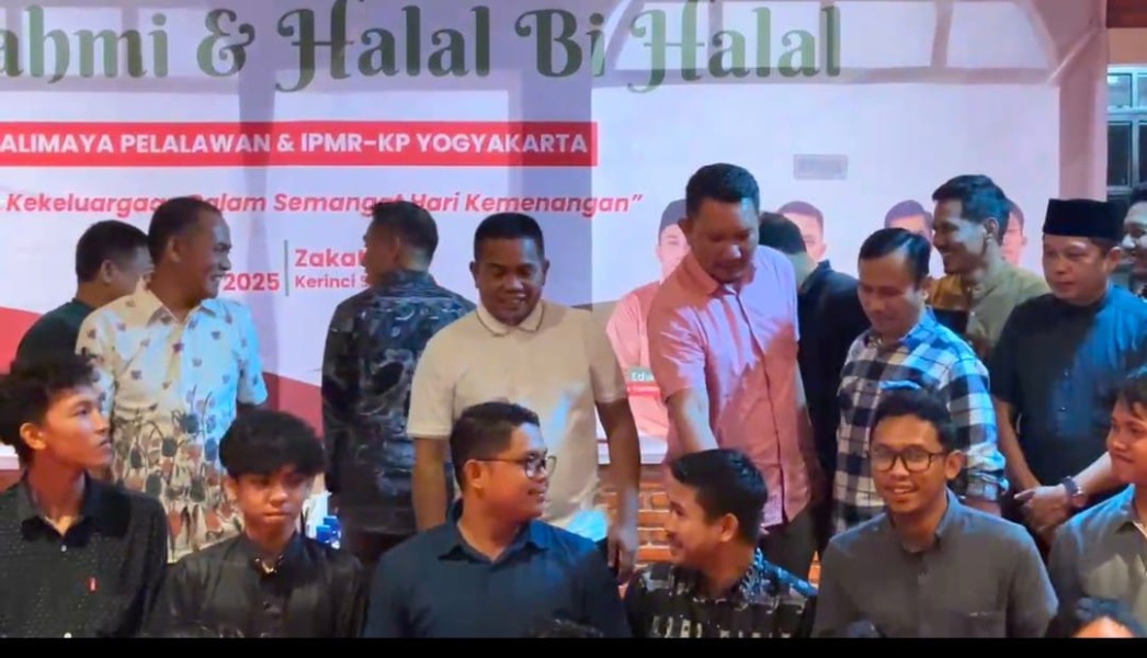 Halal Bihalal bersama Kalimaya Pelalawan dan IPMR KP Yogyakarta, Ini Pesan Bupati Zukri