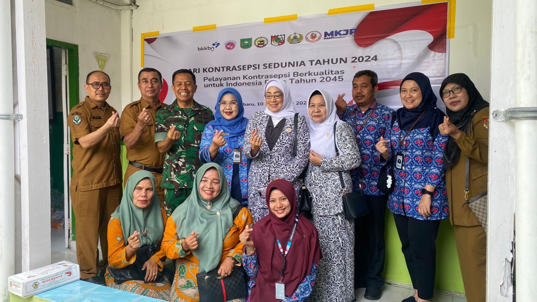 Jelang Hari Kontrasepsi Sedunia 2024, Disdalduk KB Pekanbaru Sinergikan 