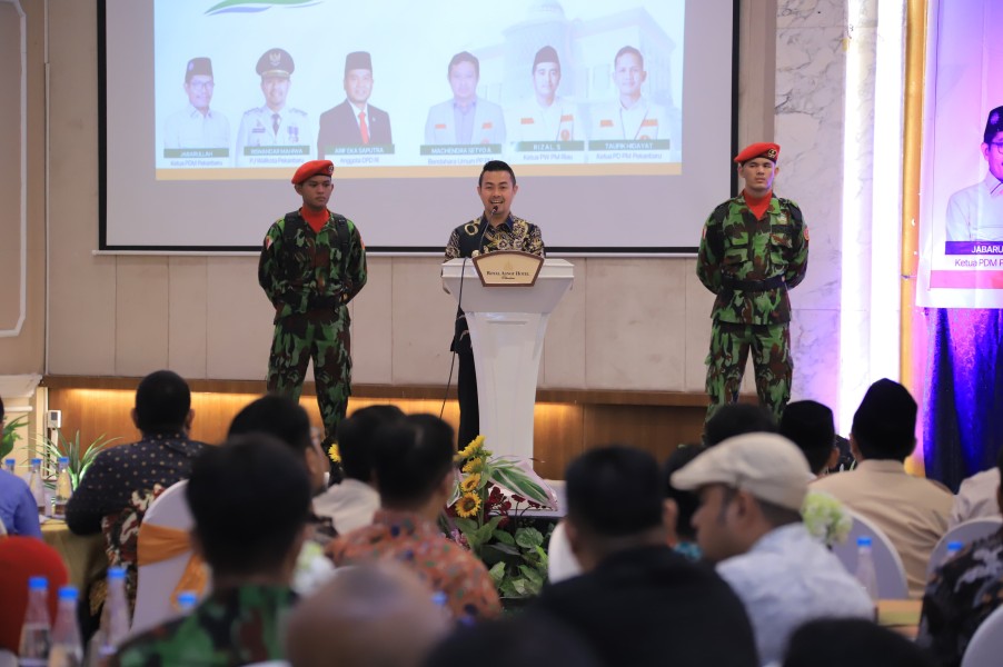 Pj Walikota Pekanbaru Menghadiri Musyarawah Daerah (Musda) XII Pemuda Muhammadiyah Pekanbaru