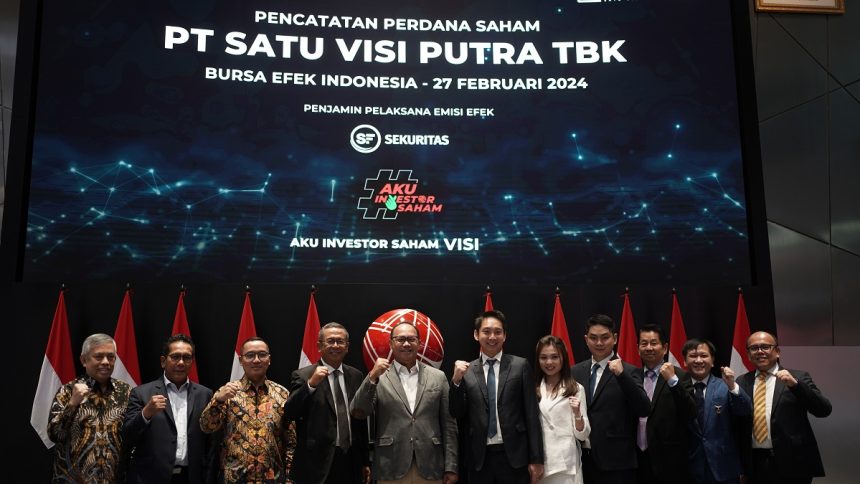 PT Satu Visi Putra Tbk (VISI) Peroleh Tambahan Fasilitas Kredit dari Bank BCA Senilai Rp14 Miliar