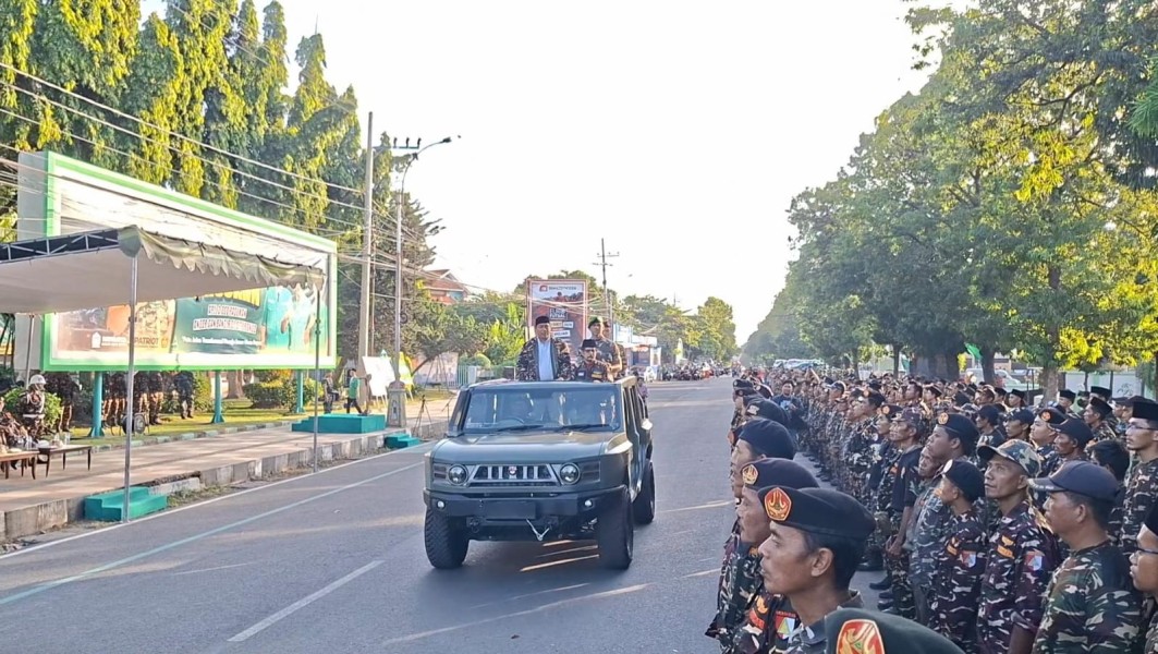 Deklarasi Gerakan Ketahanan Pangan, GP Ansor Situbondo Gelar Apel 2000 Pasukan