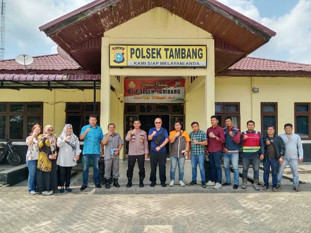 Kapolsek Tambang Tegaskan Larangan Penggunaan Material Tambang Ilegal kepada Perusahaan Batching Plant
