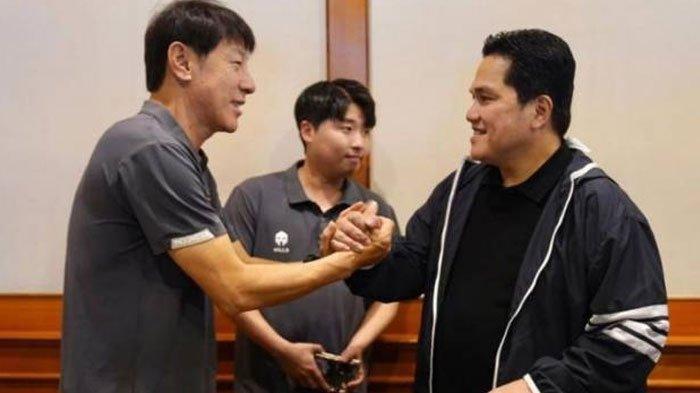 Erick Thohir dalam Dilema: Pemecatan Shin Tae-yong atau Mempertahankannya Demi Timnas Indonesia?