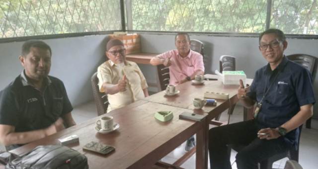 Manajemen Harian Vokal Sambangi BPJS Pekanbaru Wacana Sosialisasikan Program BPJS utk Masyarakat