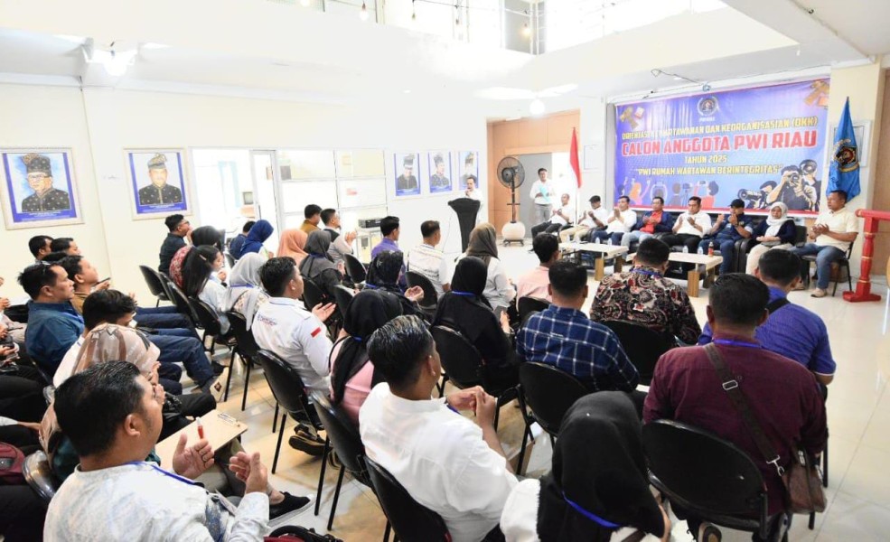 72 Peserta Lulus Tes Masuk PWI Riau Angkatan XVI