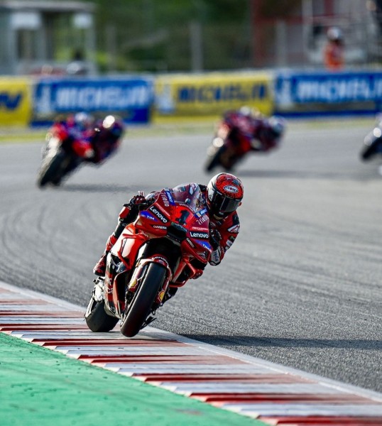 Hasil Sprint Race MotoGP Barcelona Bagnaia Juara, Martin Posisi Ketiga