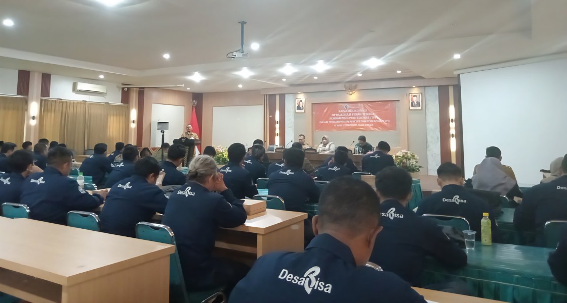 Rakor di Pemkab, Pendamping Desa Jadi Ujung Tombak Wujudkan Situbondo Naik Kelas
