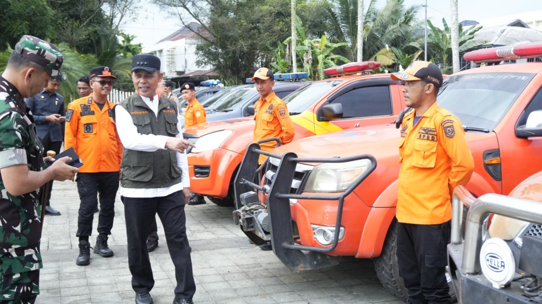 Bupati Herman Tekankan Peningkatan Patroli dan Larangan Membuka Lahan dengan Cara Membakar Saat Apel Siaga Karhutla 2026