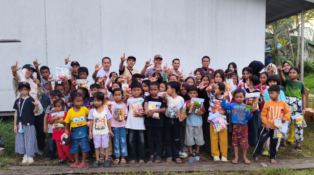 Pekan Literasi Ketiga Meriahkan Hari Anak Nasional di Kampung Nelayan Kateman