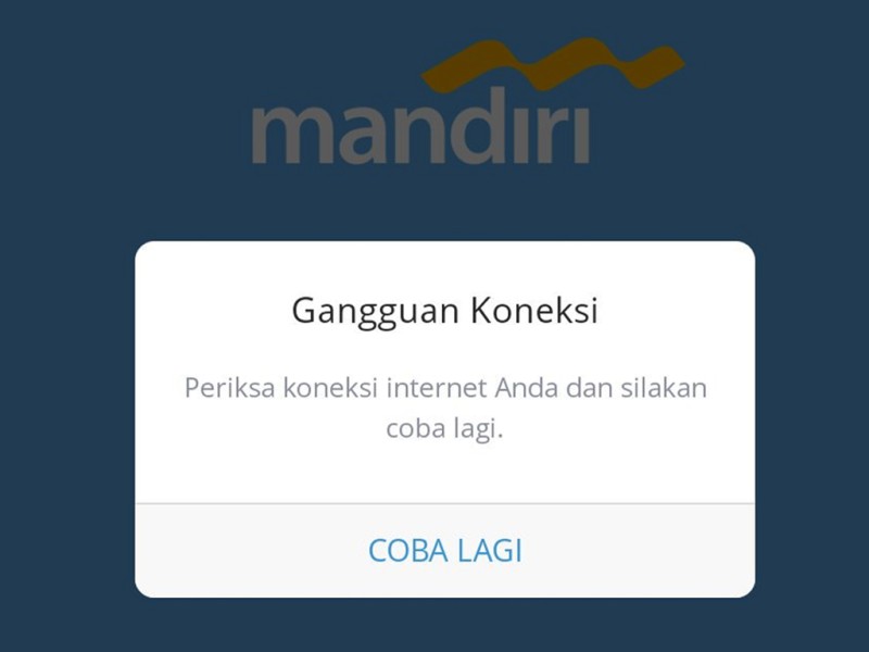 Jenis Gangguan Mandiri Internet Banking Error dan Solusinya