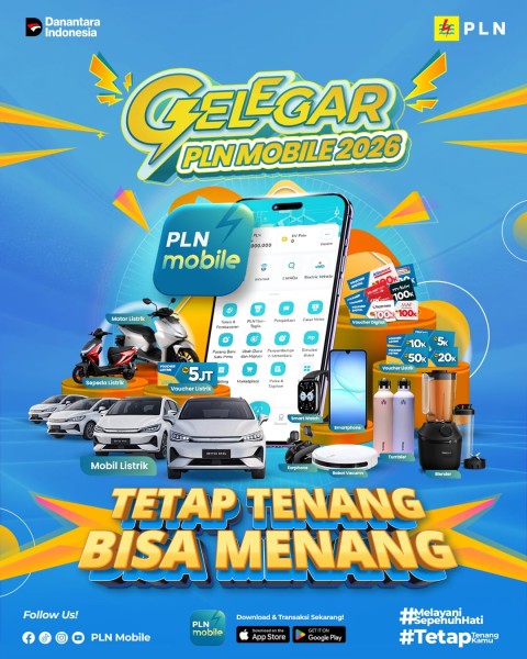 Gelegar PLN Mobile 2026 Hadir, PLN UID Kaltimra Ajak Pelanggan Kumpulkan Poin dan Raih Beragam Hadiah Menarik