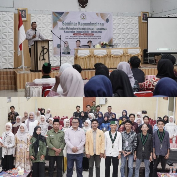 IMAM GELAR SEMINAR KEPEMIMPINAN PEMUDA, DORONG MAHASISWA MANDAH JADI PEMIMPIN BERINTEGRITAS DAN BERTANGGUNG JAWAB