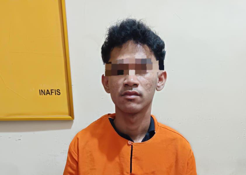 Jadi Pengedar Sabu, Seorang Pemuda di Desa Teluk Kelasa Ditangkap