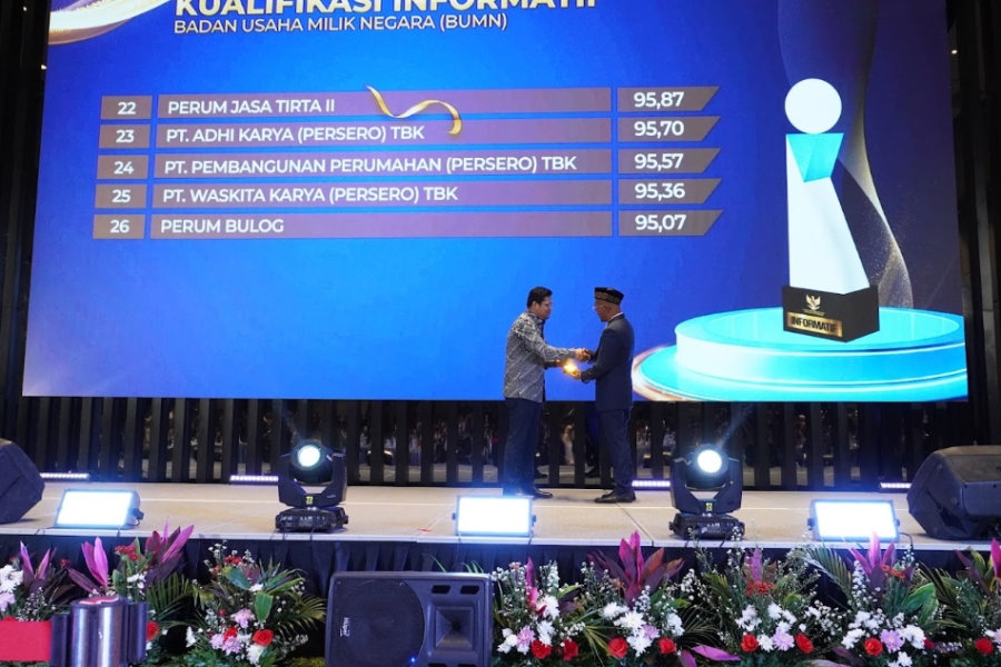 Komitmen dalam Keterbukaan Informasi, ADHI Raih Predikat Badan Publik Informatif 2024