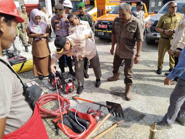 Apel Siaga Pencegahan Kebakaran Hutan dan Lahan (Karhutla) Kecamatan Koto Gasib Tahun 2025