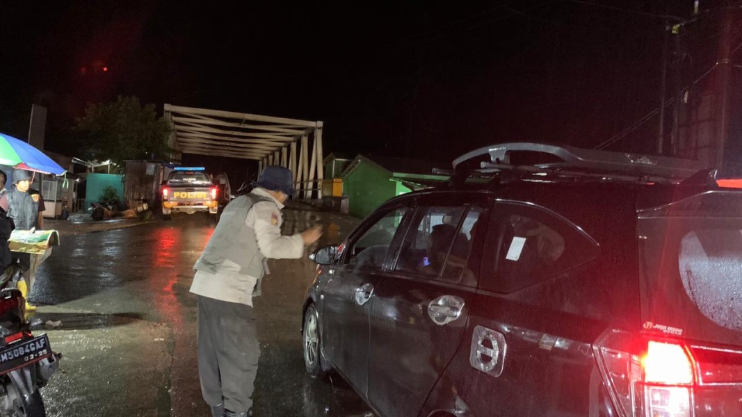 Kebocoran Pipa Gas PT TGI di Desa Batu Ampar, Polres Inhil Lakukan Pengamanan