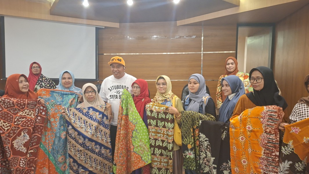 Terima Tantangan Bupati, Paguyuban Batik Situbondo Produksi Motif Maronggi