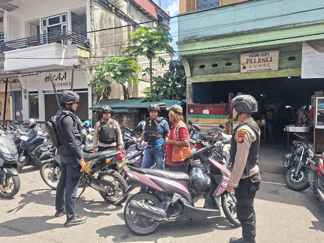 Tim Raga Polres Meranti Patroli Cegah Geng Motor dan Premanisme