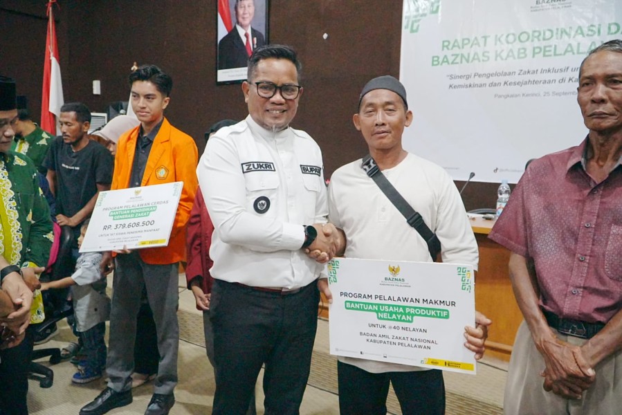 Rakorda Baznas Pelalawan, Perkuat Sinergi Pengelolaan dan Pengumpulan Zakat