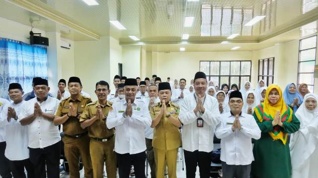 Sinergi Perbankan dan Pemerintah, Calon Jemaah Haji Meranti Diberi Pelatihan Lengkap