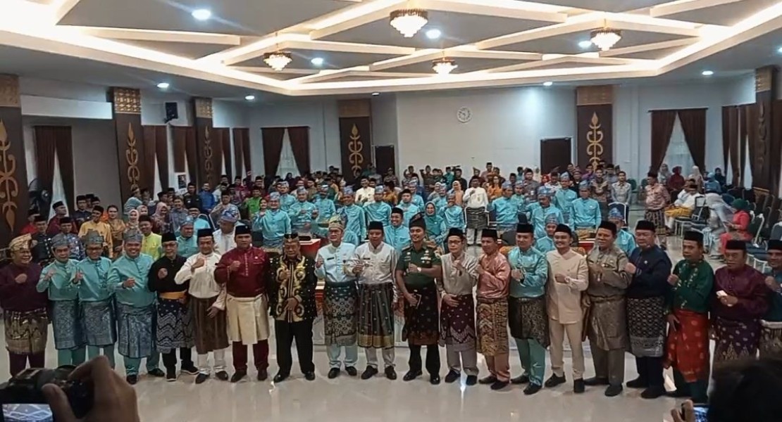 Semangat Gerakan Perubahan Inhu Maju Warnai Rapat Paripurna HUT Ke-69 Kabupaten Inhu