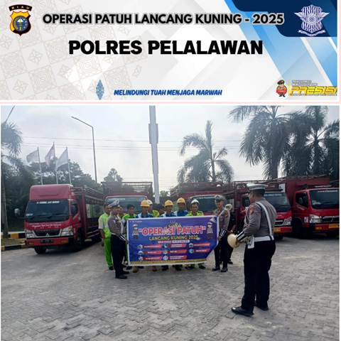 Polsek Bandar Sei Kijang Laksanakan Sosialisasi dan Himbauan Keselamatan Berlalu Lintas kepada Pengemudi SPBE