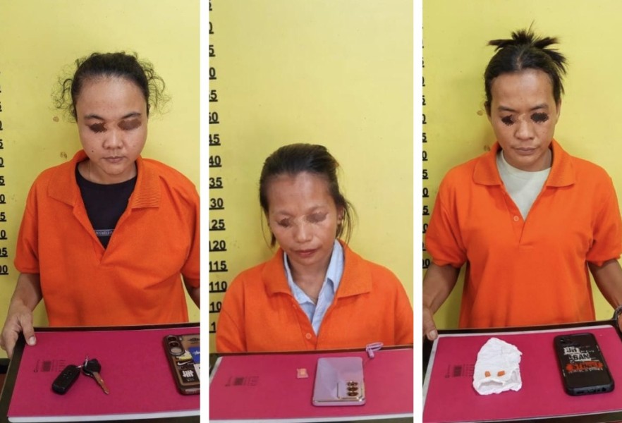 Dua Lokasi Jadi Sasaran Transaksi Narkoba, Tiga Wanita Diciduk Polisi