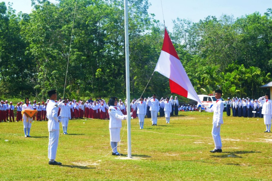 Peringati Detik-Detik Proklamasi, Warga Kelesa Tunjukkan Rasa Nasionalisme Tinggi
