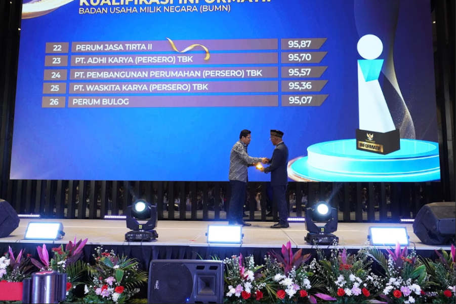 Komitmen ADHI dalam Keterbukaan Informasi Membawa Penghargaan Predikat Badan Publik Informatif 2024 sebagai Hasil dari Kinerja Positif ADHI