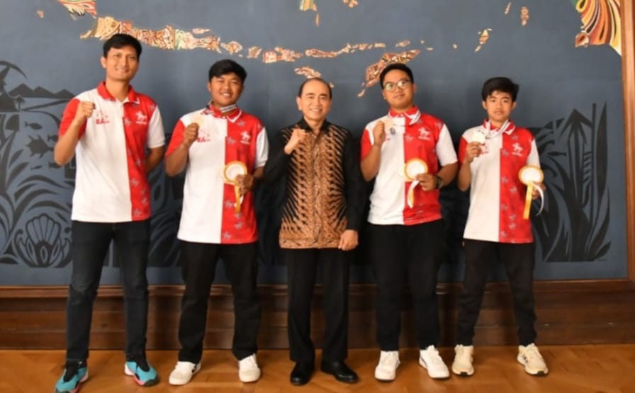 Diasuh Mahasiswa Unilak, 4 Atlet Indonesia Harumkan Nama Bangsa di Prancis