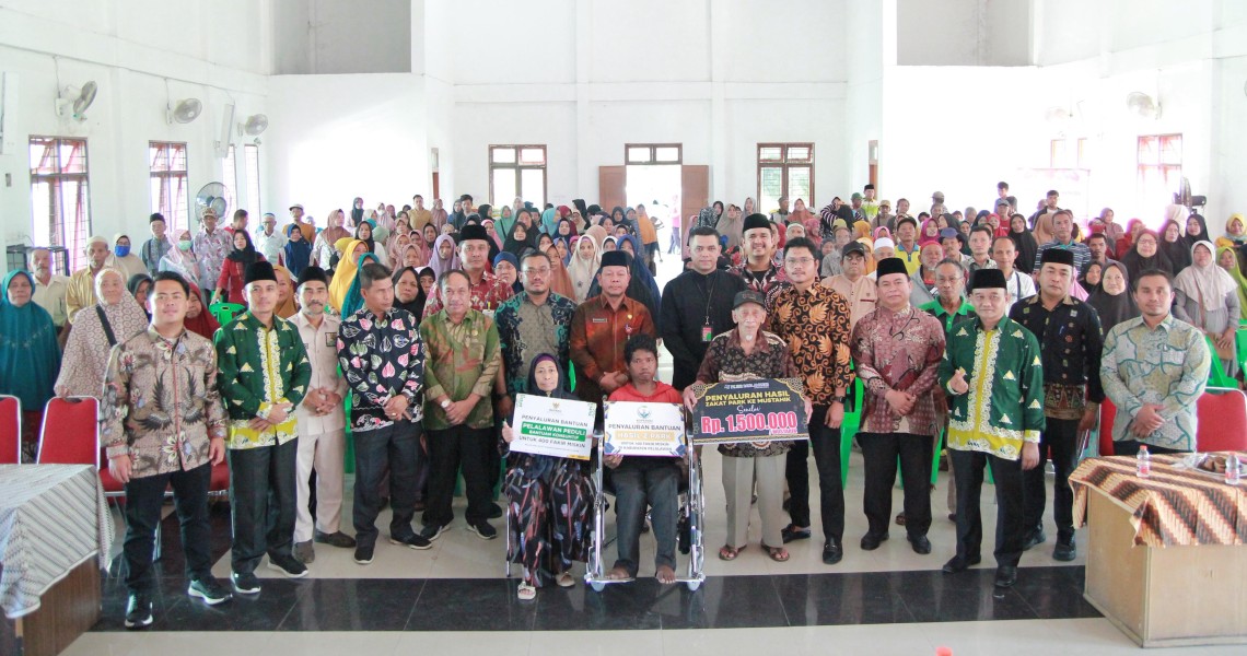 Raup Untung Rp 600 Juta Lebih, 400 Fakir Miskin di Pelalawan Terima Hasil dari Z-Park